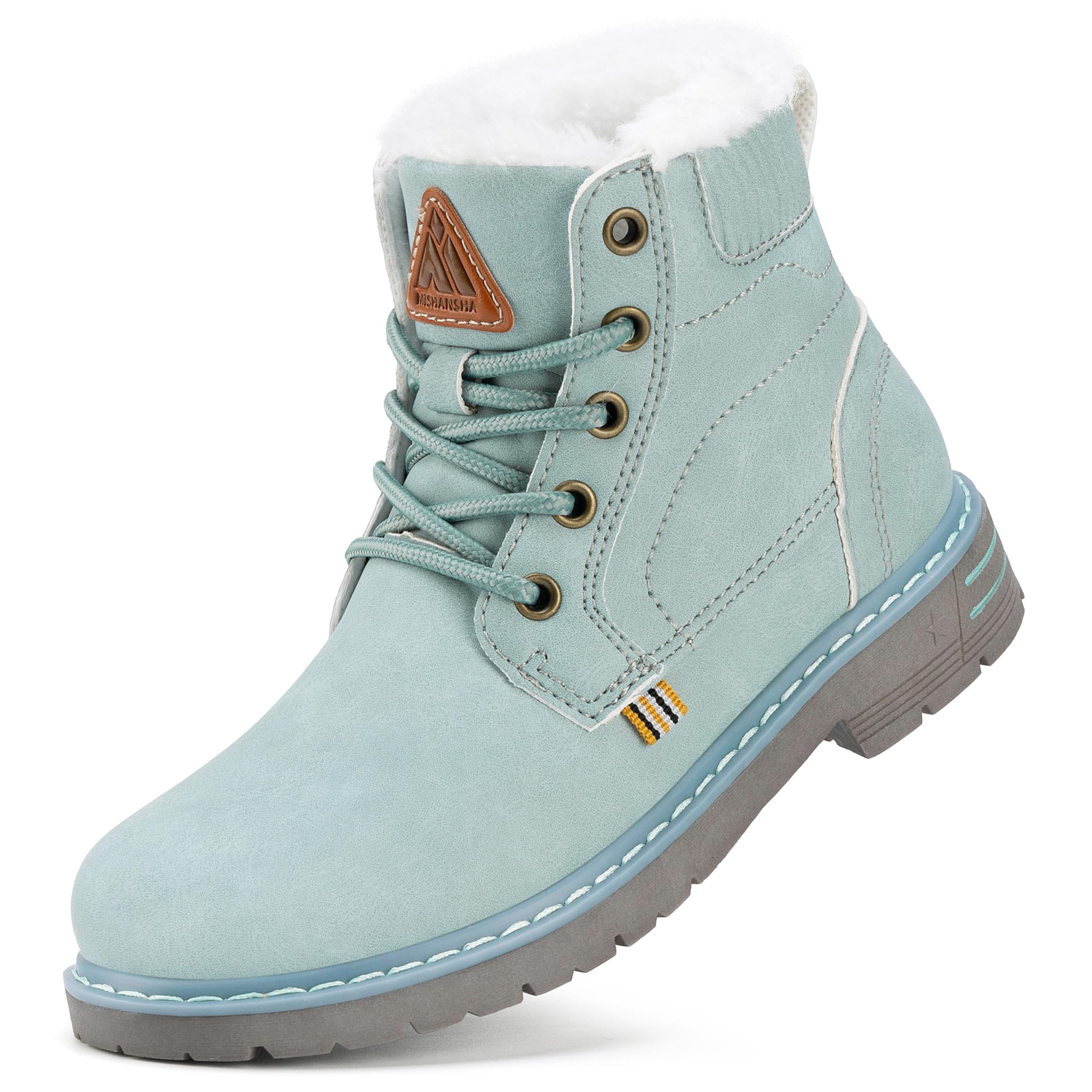 Mishansha Botas de Invierno Niñas Niños CáLido Cómodas Botines de Nieve Gr.24-36