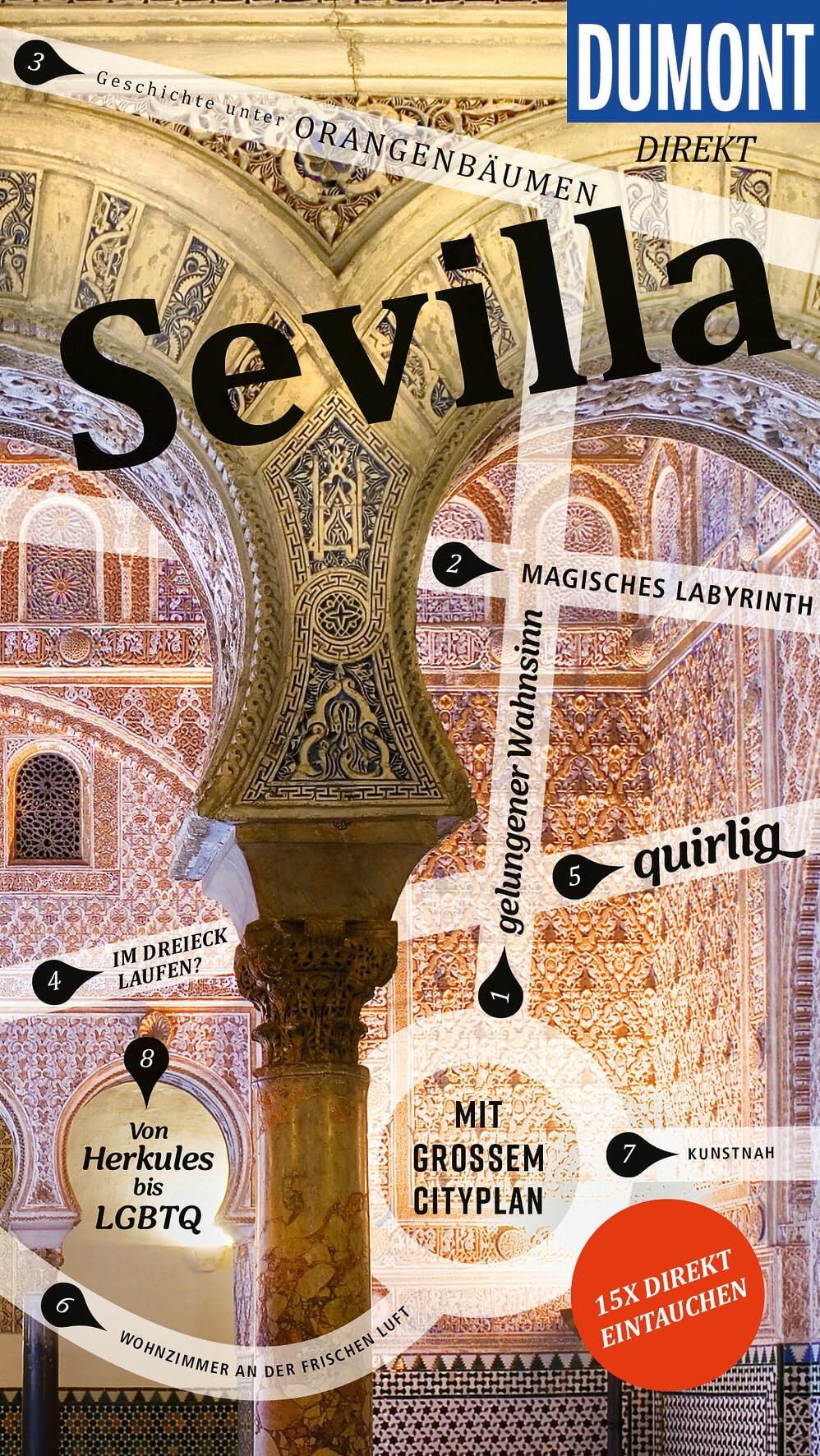 DUMONT direkt Reiseführer Sevilla: Mit großem Cityplan