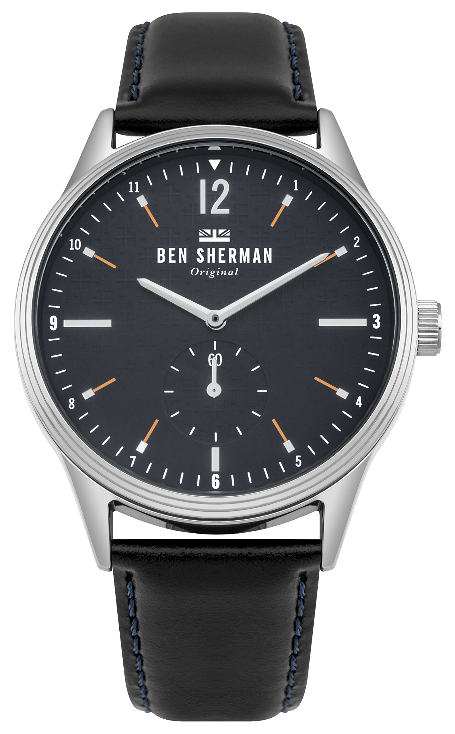 Ben Sherman Mens Analogue Classic Quartz Watch With Leather Strap