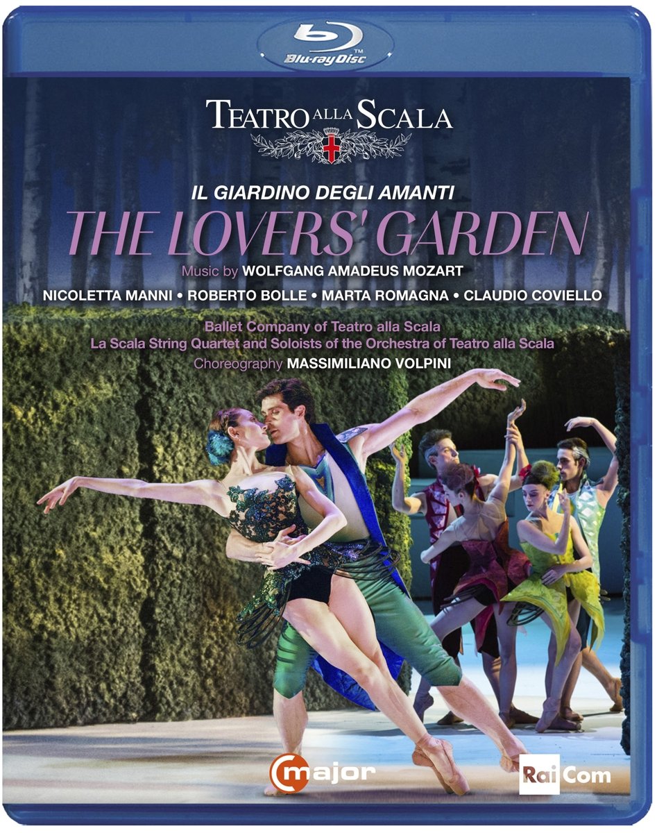 Wolfgang Amadeus Mozart: The Lover s Garden (choreography by Massimiliano Volpini) [Blu-ray] [Region Free]