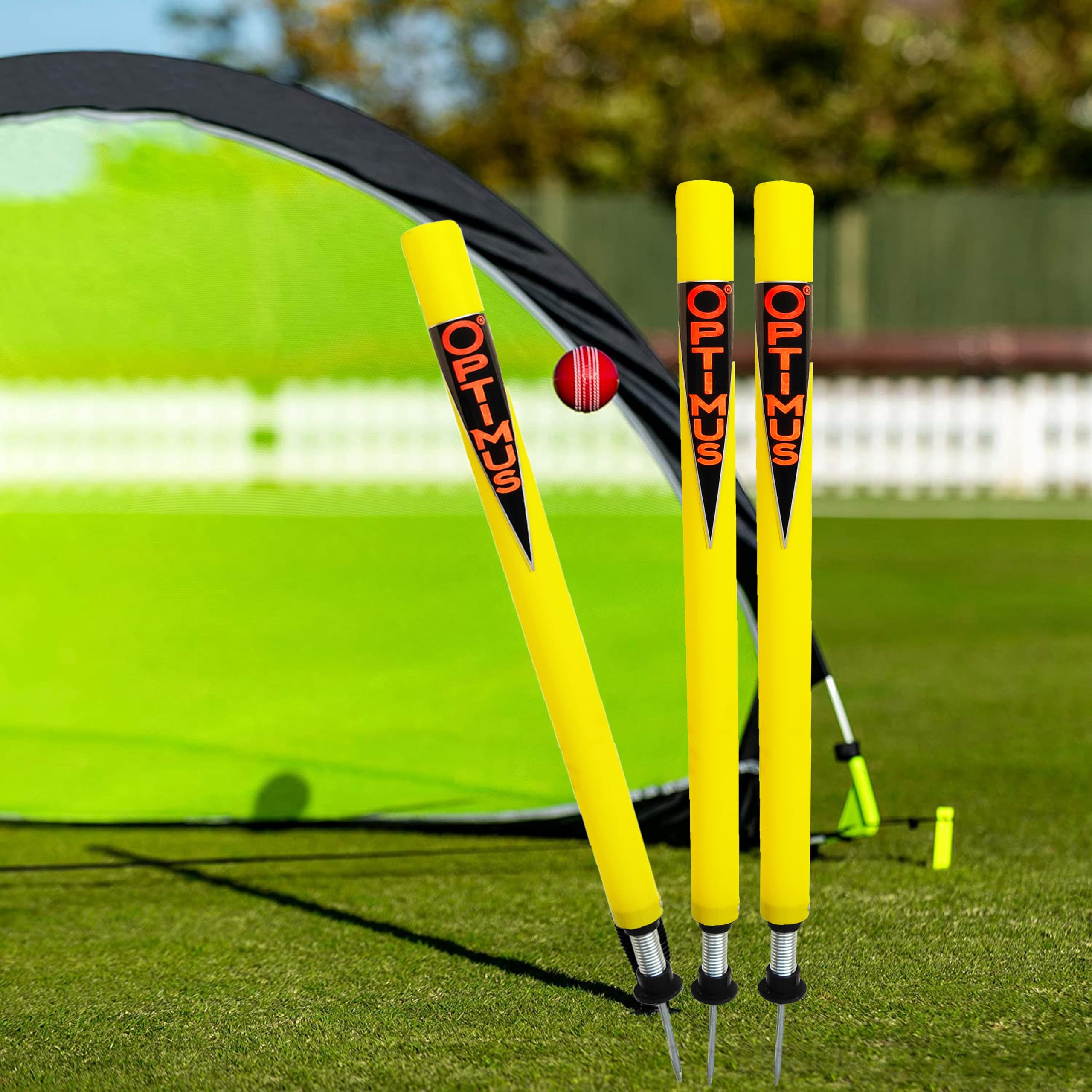 Optimus® Cricket Plastic Target Stump Wicket 3 Pcs-Flexible Steel Spring & Ground Spike - AB (B0CK5T51TV) Amazon Price History, Amazon Price Tracker