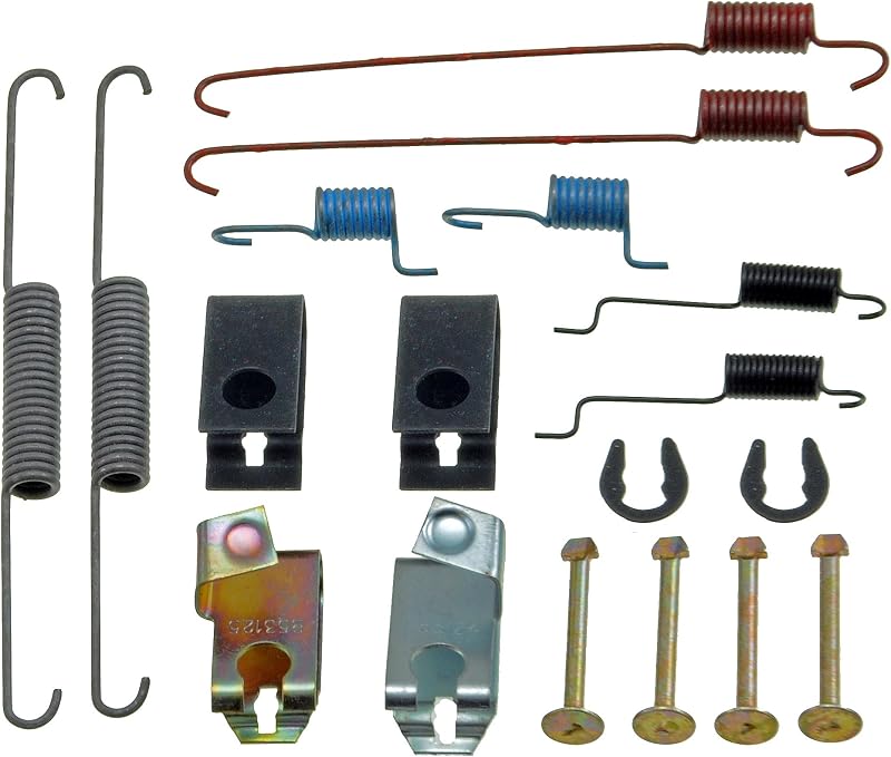 Kit de ferragens do freio a tambor traseiro Dorman HW17344 para modelos Geo e Suzuki – 1 unidade
