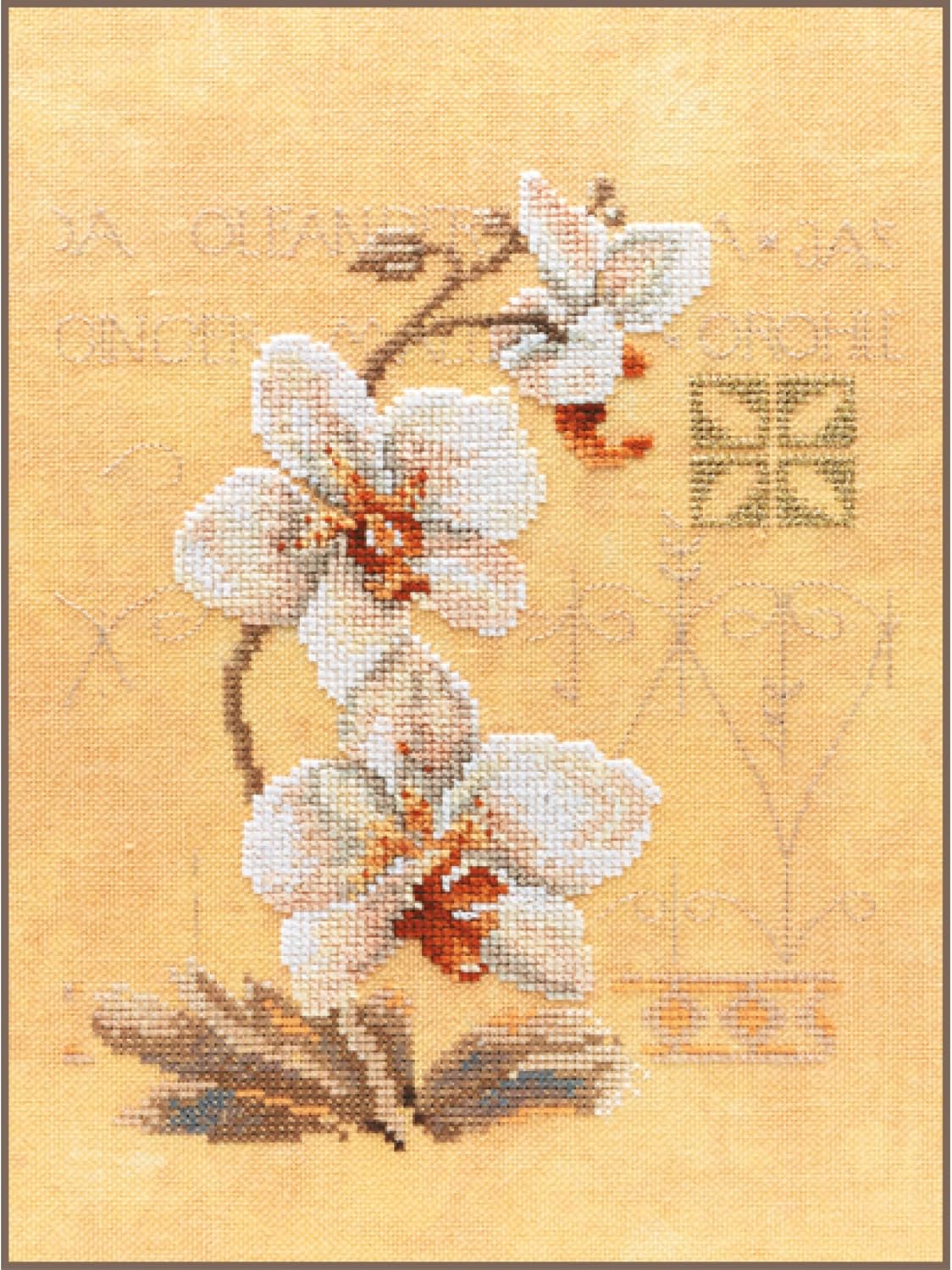 Lanarte Vervaco PN-0007953 | Four Seasons Set of 4 Counted Cross Stitch Kit | 8 x 10cm