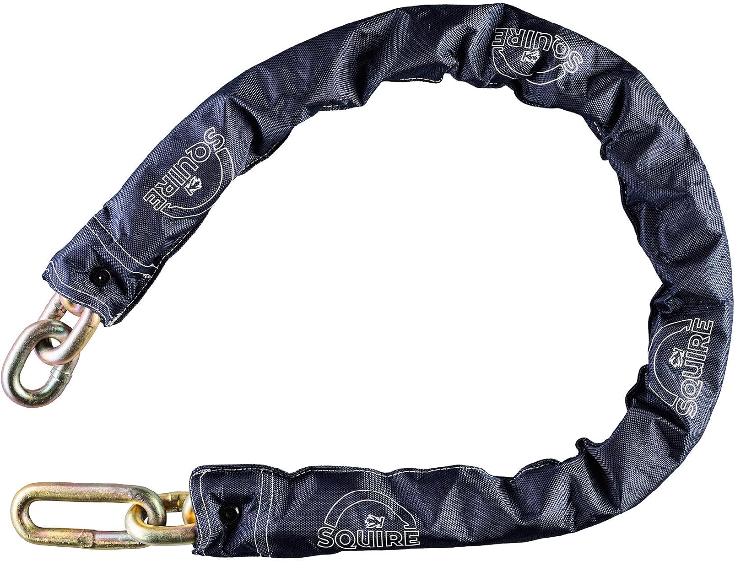 Henry Squire High Security J Hardened Alloy Steel Chain with Black Sleeve, 915 mm (Length) x 8 mm Link (Diameter)