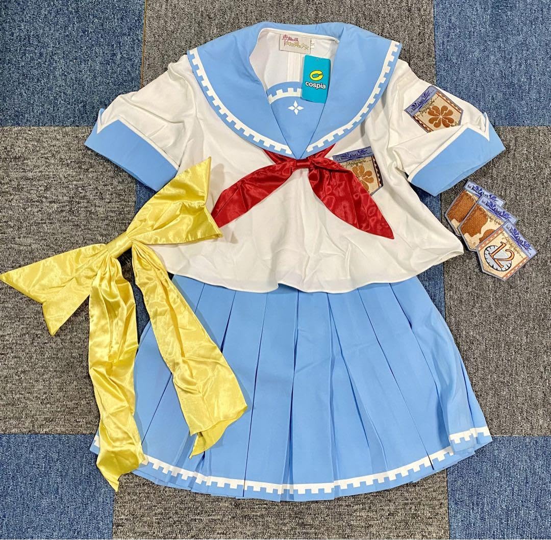Amazon.co.jp: COSPIA製 レア 車輪の国、向日葵の少女 公式 女子