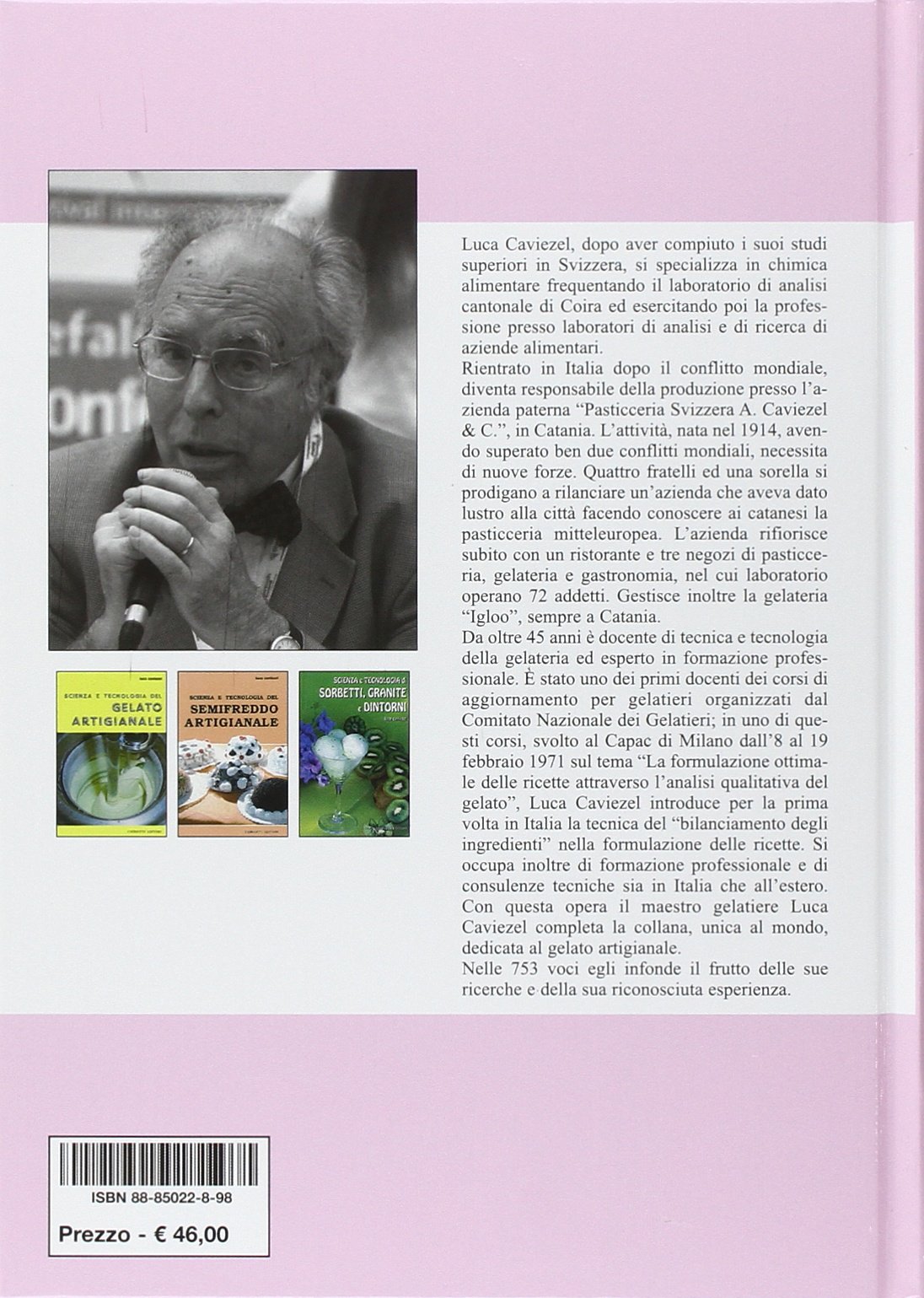 Dizionario di scienza e tecnologia del gelato artigianale