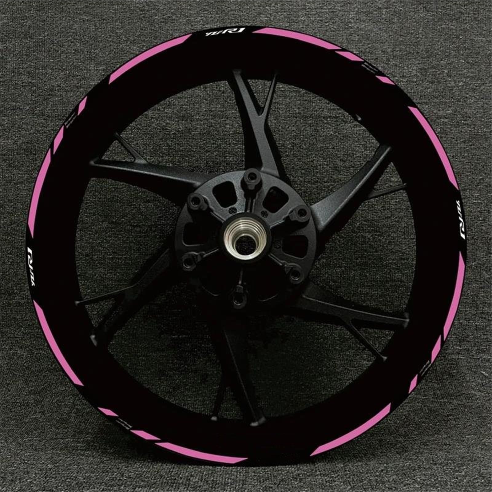 Wheel Stickers Motorcycle Wheel Stickers Rim Reflective Decal for YZFR1 YZF-R1 YZF R1 Stripe Decals Hub Sticker Rim Reflective Decal