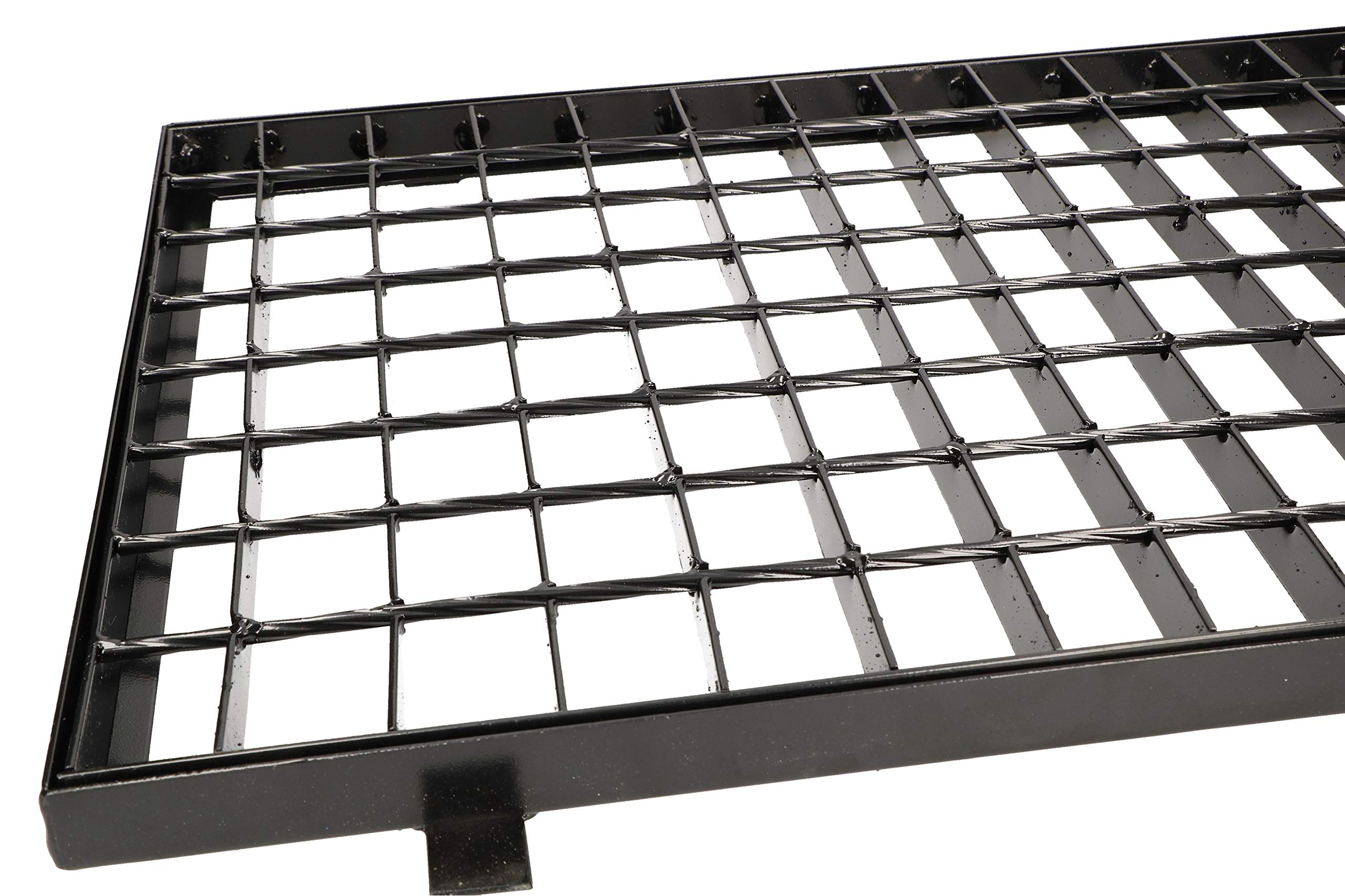 KOTARBAU® Gitterrost mit Zarge 35x50cm Stahlgittermatte Metallgitter Fußgittermatte Gittermatte zum Abstreifen von Schuhen