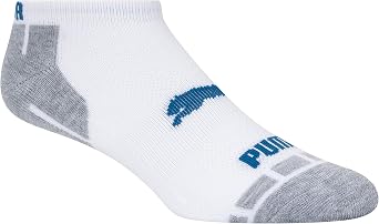 PUMA Kids' 10 Pack Low Cut Socks