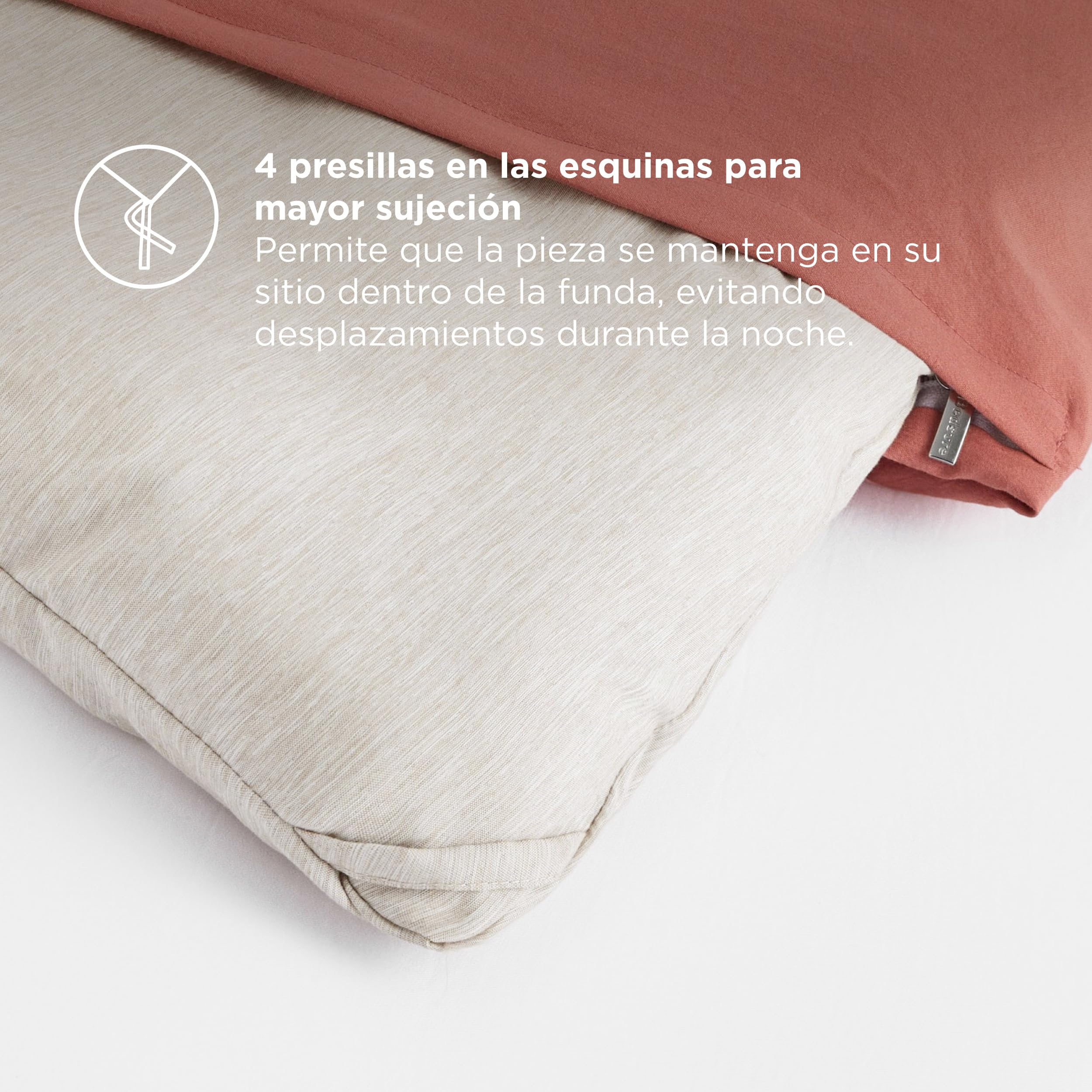 Bedsure Edredon Cama 135/150/160 - Edredón sin Funda Catiónico 300 g/m² | 1x Nórdico 240x220, 2x Fundas de Almohada 80x80, Temperatura Regulada Oeko-Tex Lavable a Máquina, Blanco Cisne