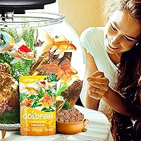 Vista 11 de Alimento para peces omnívoro tropical de 3 onzas para criadores avanzados. Dieta completa de gel de pescado de agua dulce para jóvenes y adultos.