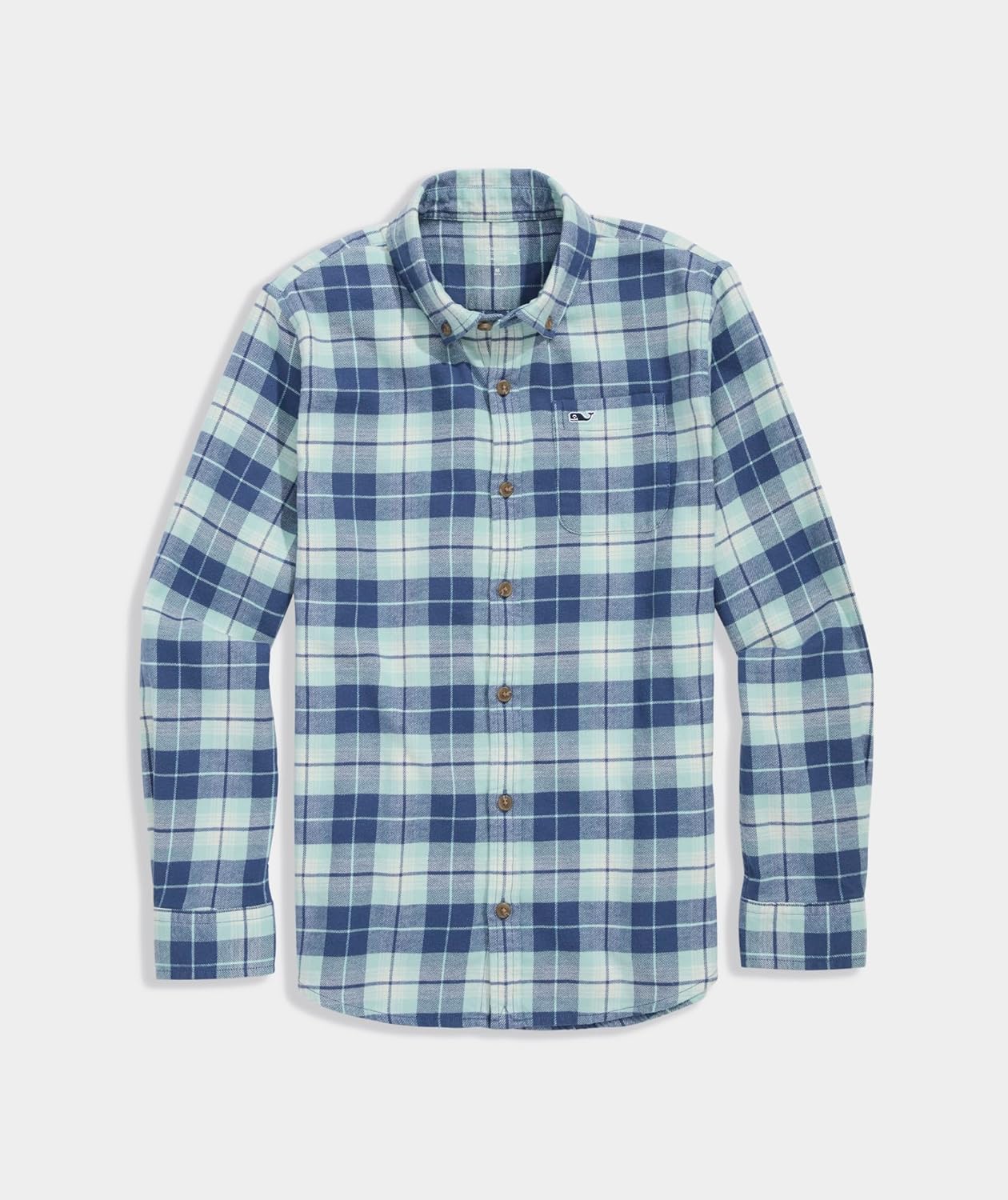 vineyard vines Boys' Muskeget Plaid Vineyard Flannel Shirt - Image 2