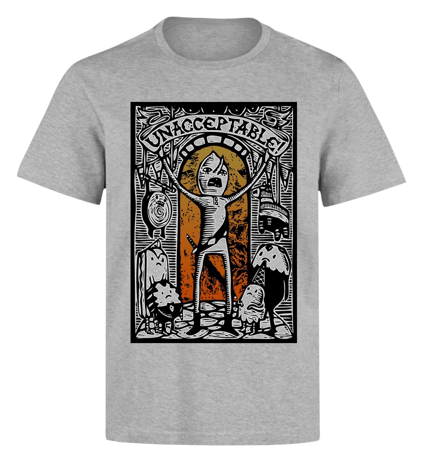 HappyPanda Unacceptable! Vintage Lemongrab Artwork Men's T-Shirt