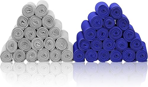 Miniatura 1 de Tagefa Paquete de 40 toallas de enfriamiento de 40 x 12 pulgadas, toallas frescas a granel de 5.64 ozm, suaves, transpirables, superabsorbentes,