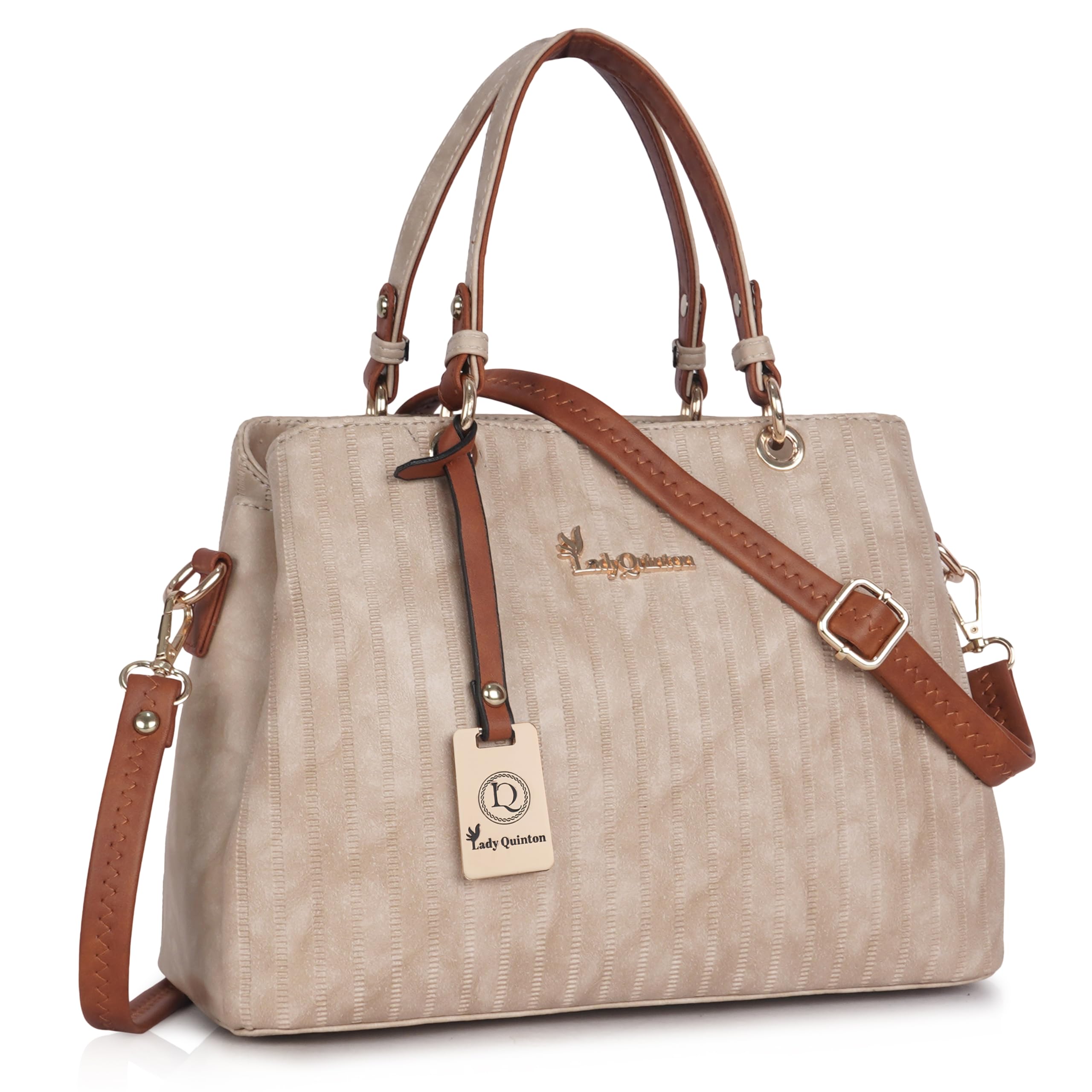 lady quinton Women's Striped Line Handbag for Women| Ladies purse | Stylish Shoulder Bag | Gift for Women-picture-59