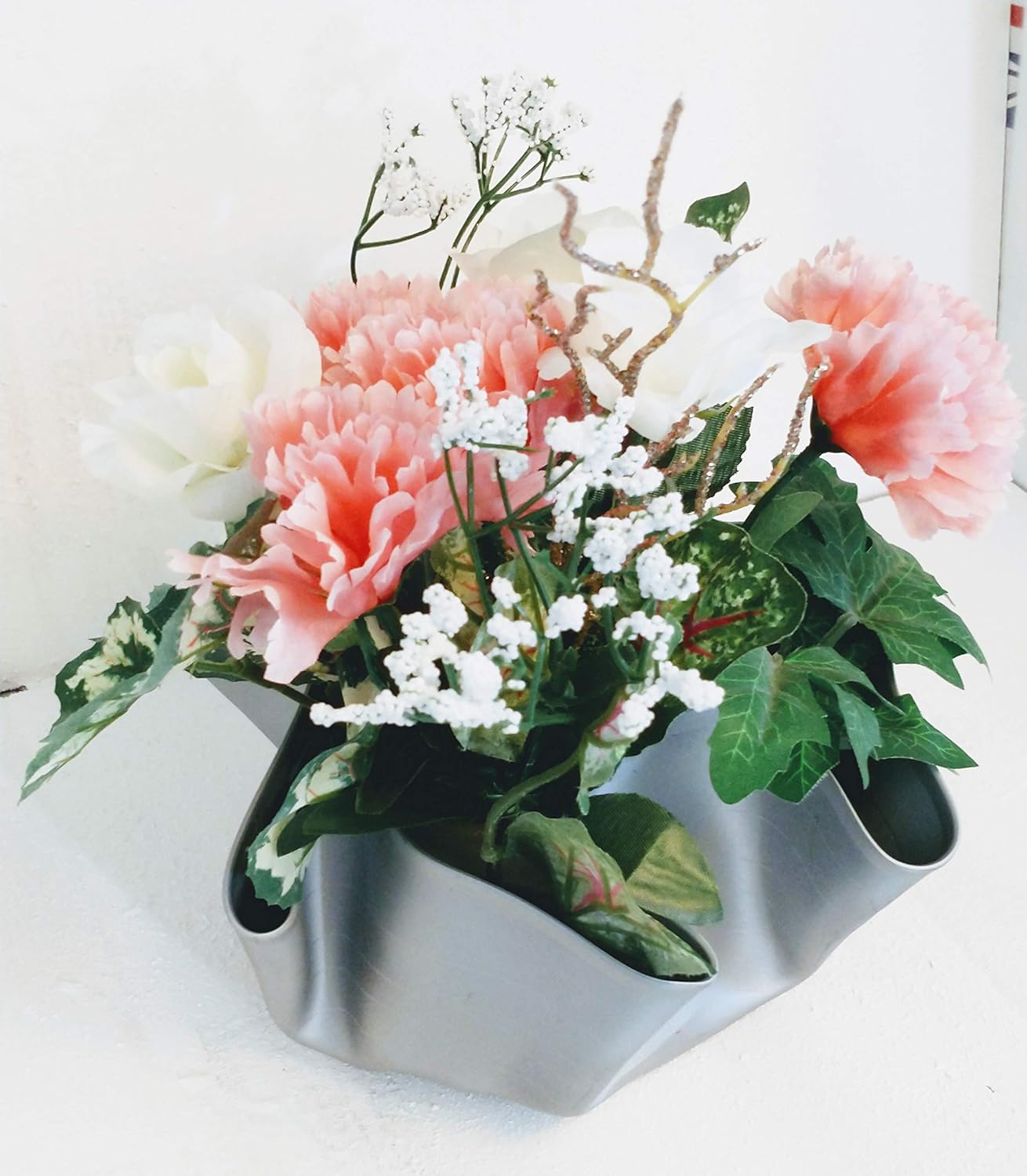 Spring Summer Decorations Flower Arrangement Table Centerpiece Mixed Artificial