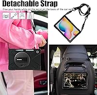 Vista 6 de BRAECNstock Funda protectora resistente a prueba de golpes para Samsung Galaxy Tab S6 Lite de 10.4 pulgadas 2024/2022/2020 (SM-P620/P610/P619) a