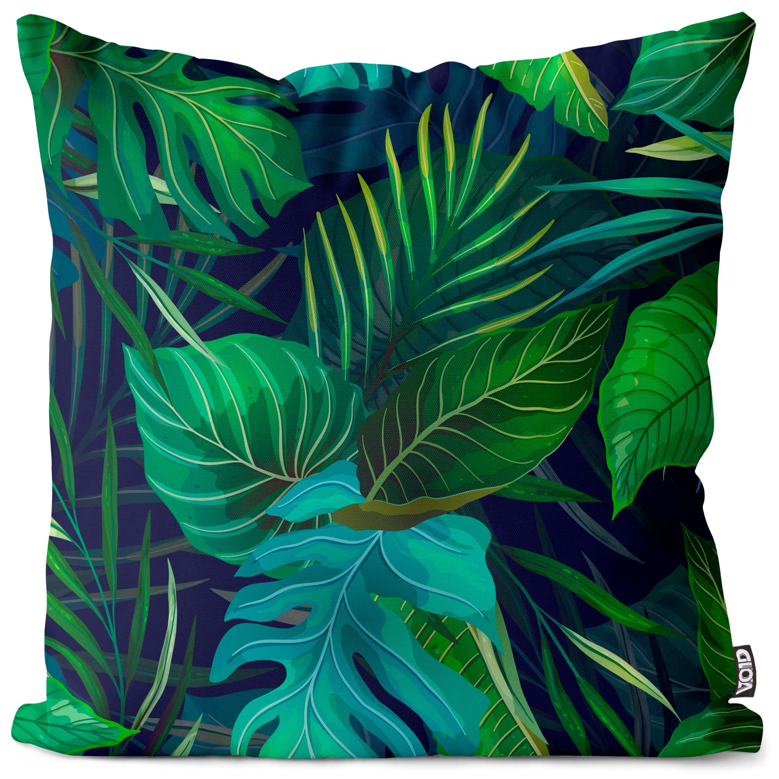 VOID Flat Exotic Plants Kissenbezug Kissenhülle Sofakissen Kissen Deko Ostern Outdoor-Kissen Dekokissen, Kissen Größe:60 x 60 cm