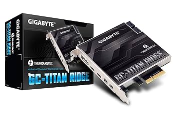 Amazon | GIGABYTE GC-TITAN RIDGE Thunderbolt3 拡張カード PCI