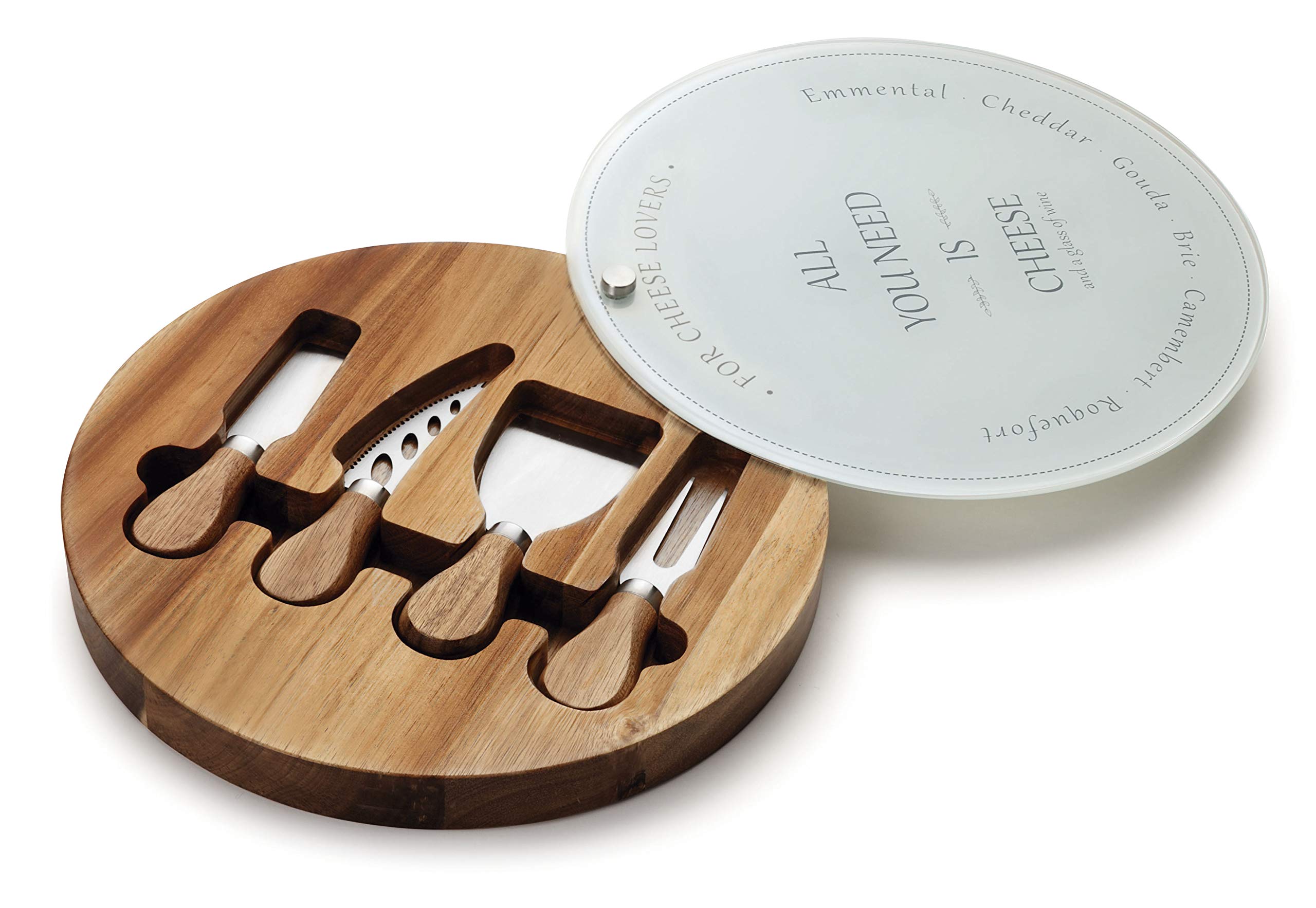 Lacor 60072 - Profi-Küche Qualität Käsemesser-Set | Langlebiges Profi-Utensil; entwickelt für optimale Leistung und schnelle, unkomplizierte Reinigung in der Spülmaschine