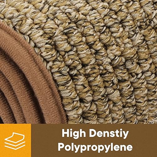 Miniatura 6 de Mibao Tapete para puerta de interior, 24 x 35.5 pulgadas, tapete antideslizante de bajo perfil, tapete para puerta de perro, tapete de bienvenida