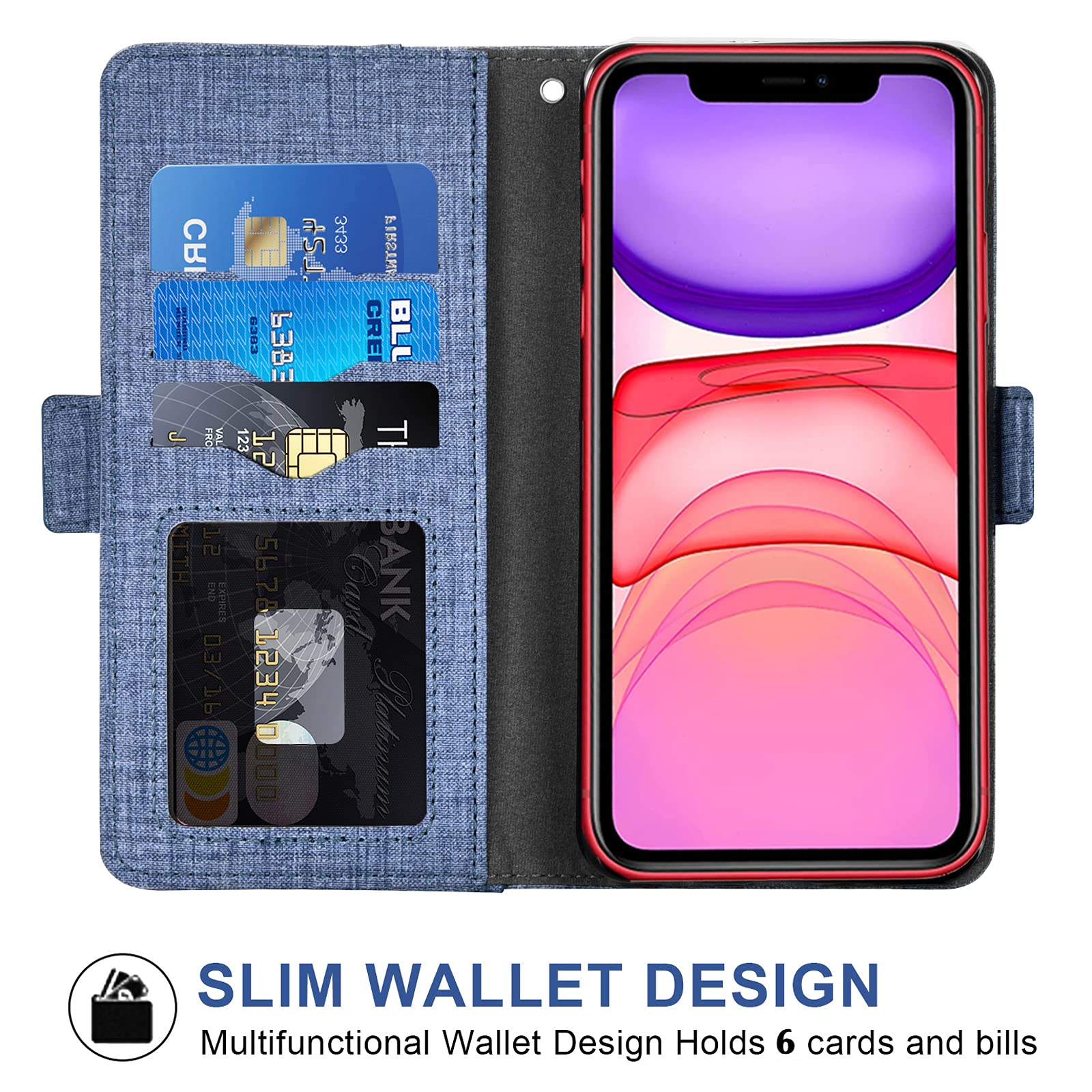 Asuwish Compatible Con IPhone 12 Mini 5.4 Funda Tipo Cartera De Vidrio Templado Y Tapa Abatible, Accesorios Para Teléfono Celular, Fundas Para IPhone 12mini 5G I 12s IPhone12 12mini Mujeres Hombres