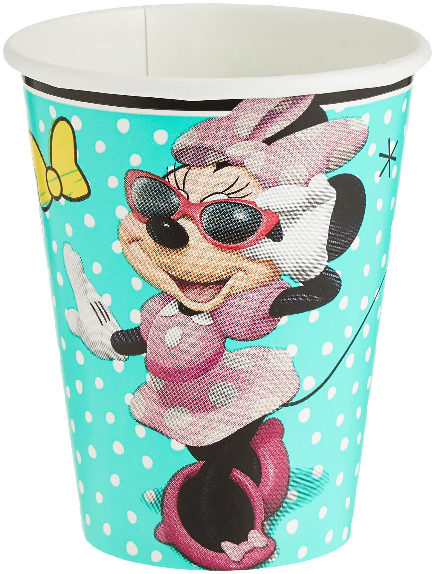 Amscan Cups | Disney© Minnie MoUSe Happy Helpers Collection | 8 Pcs | Party Accessory