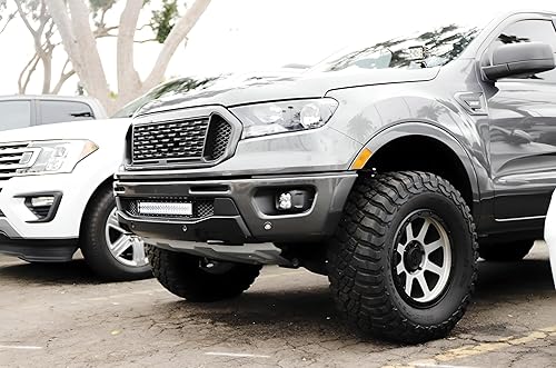 Miniatura 8 de iJDMTOY Kit de barra de luz LED de 20 pulgadas para montaje en rejilla inferior compatible con Ford Ranger 2019 en adelante, incluye (1) barra de