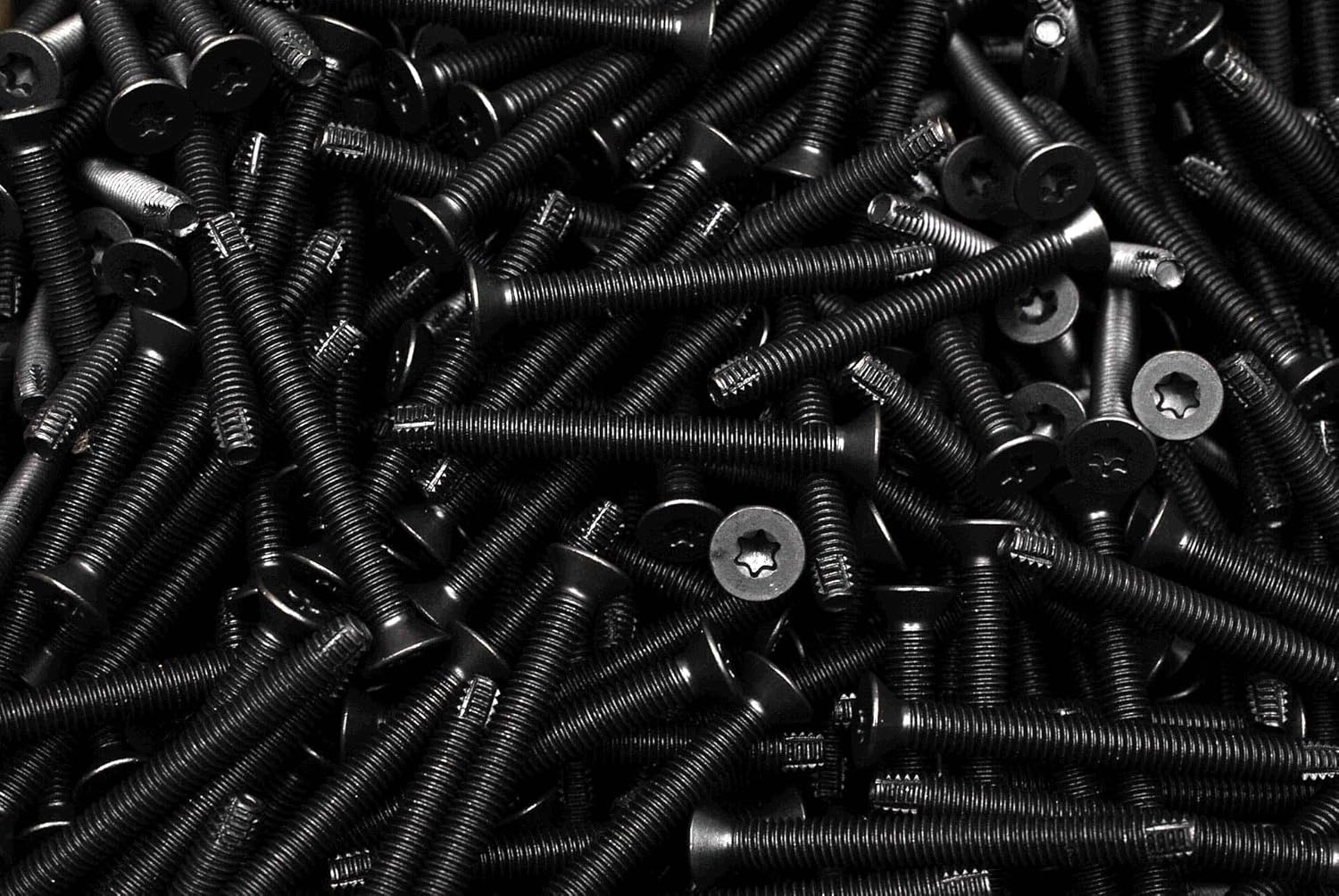 (100) Torx T40 Trailer Deck Floorboard Screw 5/16-18 x 3 Flat Thread Cutting