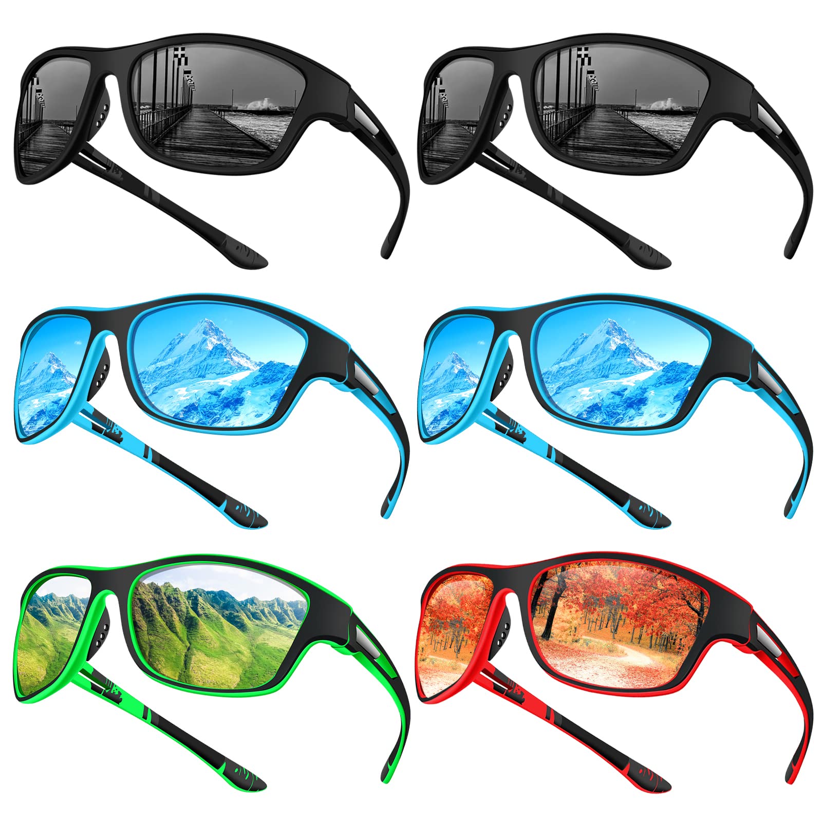 Sports Polarized Sunglasses UV Protection Cycling Sun Glasses For Men Women Cycling Fishing Running Buy Cheaply On