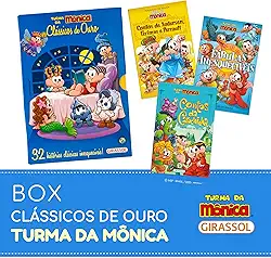 Box Turma da Mônica Clássicos de Ouro