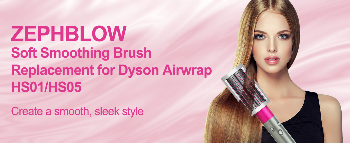 Dyson Ainwrap i.dスタイラー用スムージングブラシ ヘアーブラシ Dyson Airwrap™ ソフトスムージングブラシ｜アイロン/銅