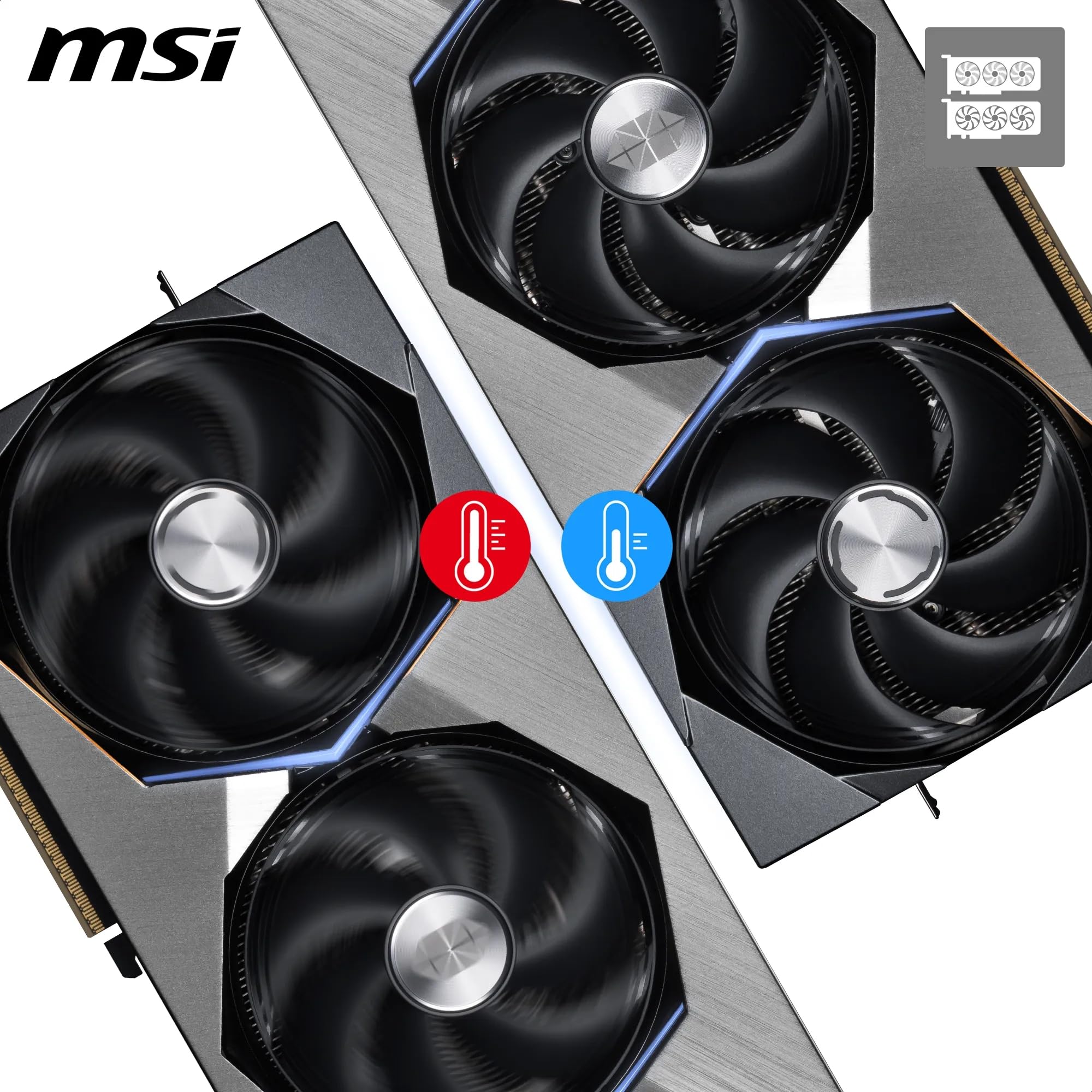 MSI Placa de vídeo NVIDIA GeForce RTX 5080 16G SUPRIM SOC GDDR7