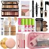 All in One Makeup Kit for Women Full Kit,Travel Makeup Kit for Teens,Make Up Gift Set with Everything,Foundation Eyeshadow Lip Gloss Eyebrow Blush Powder, Mother's Day Make Up Gift for Women Mom-A