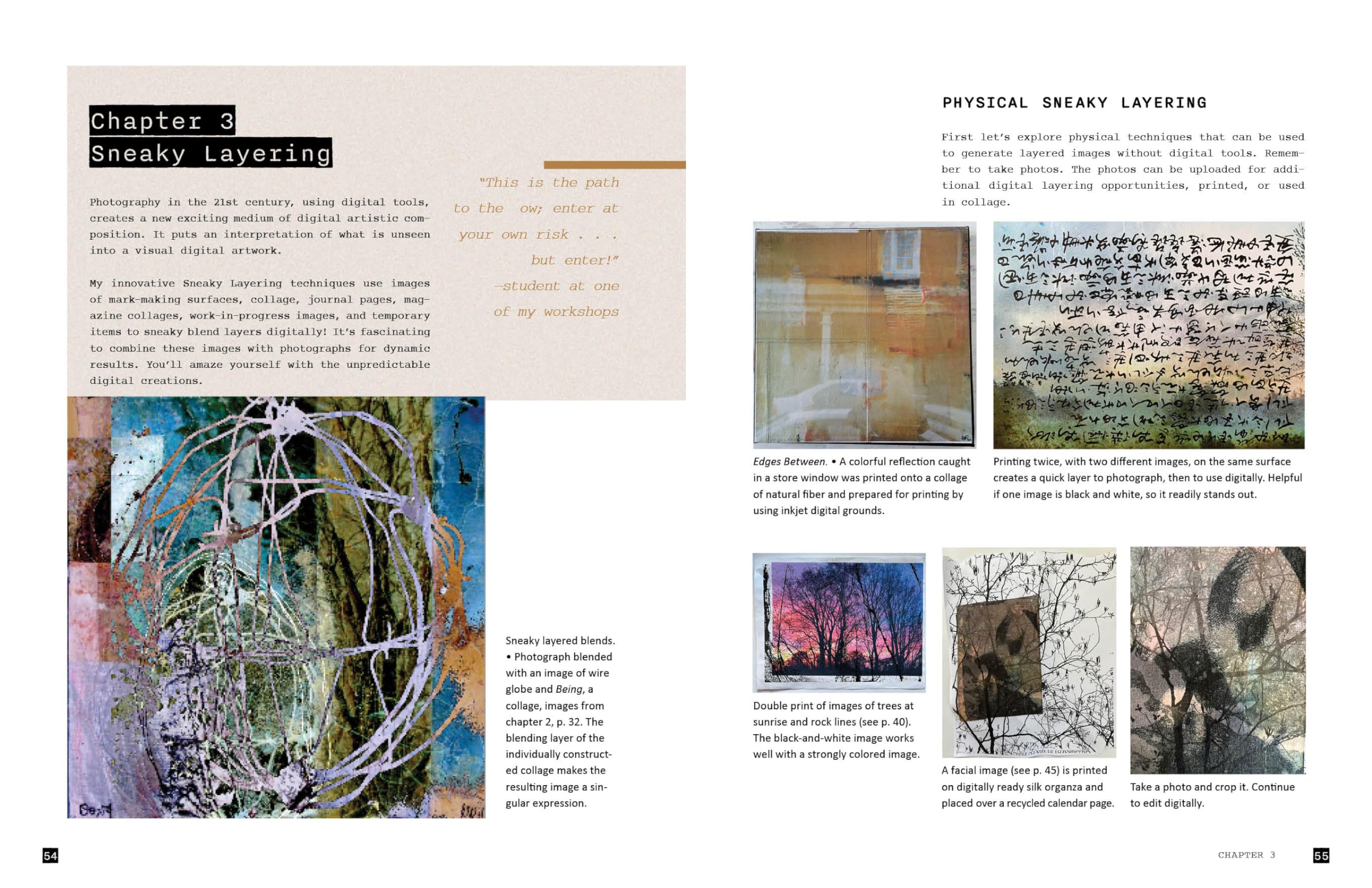 Explorations with Collage!: Merging Photographs, Paper, and Fiber