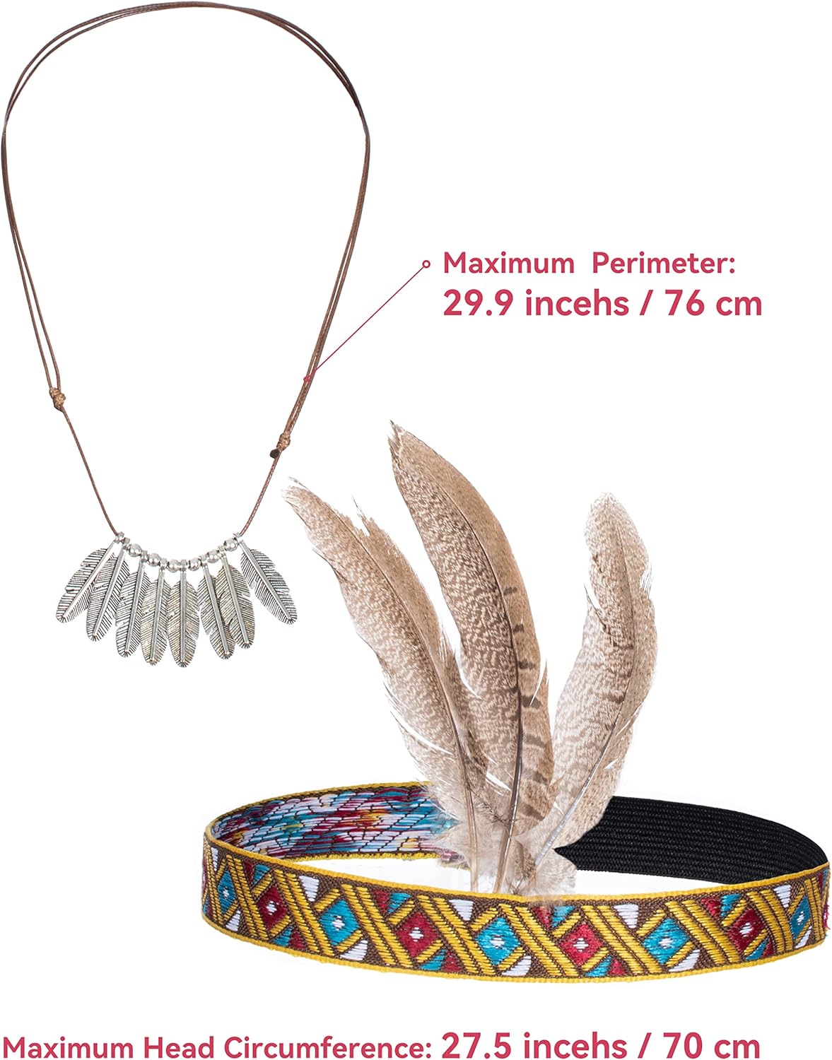 Native American Costume Girls Dress Indigenous American Indians Kids Cosplay 3-12 Years - Image 6