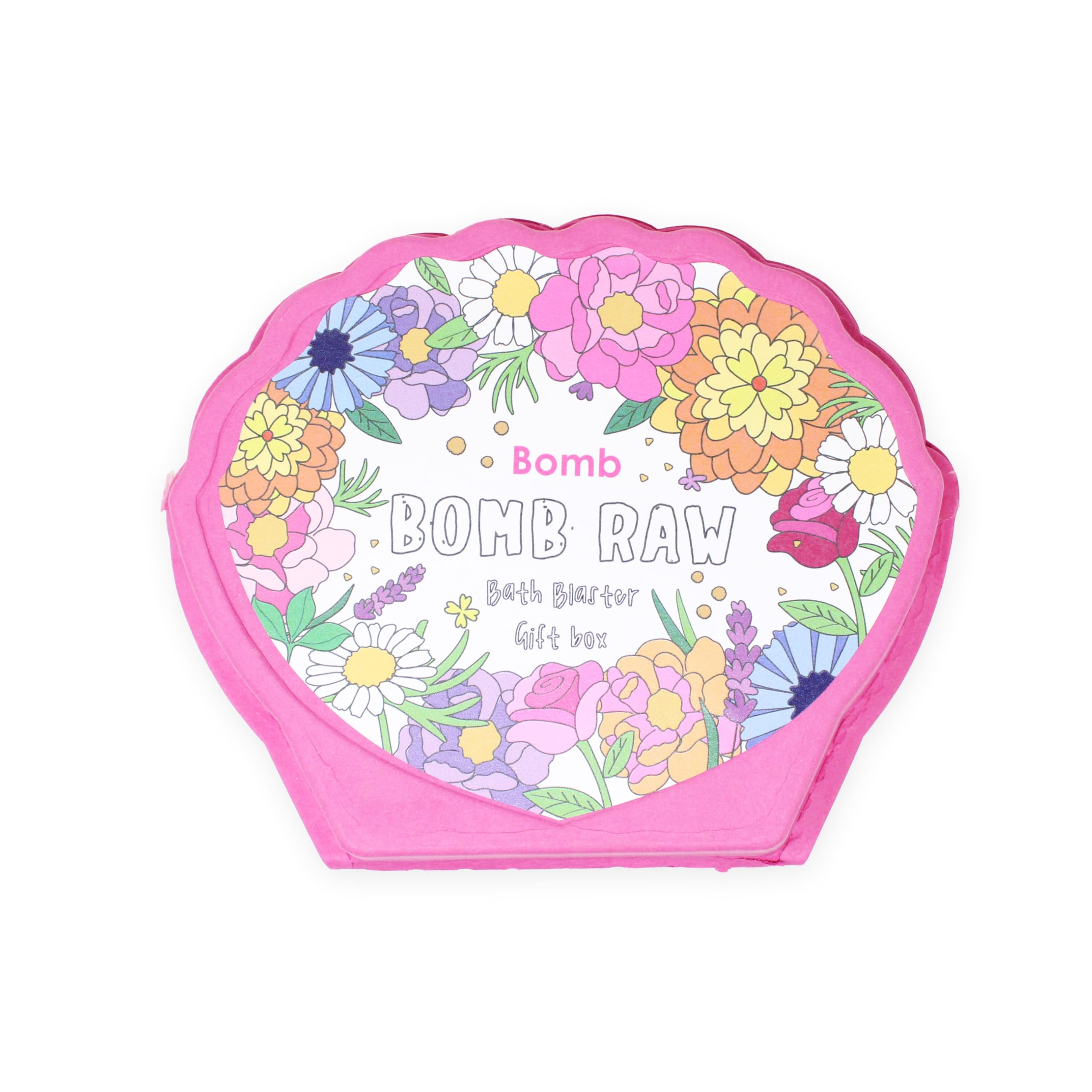 Bomb Cosmetics Raw Badebomben Geschenkset, handgefertigt mit reinen ätherischen Ölen, Kakao und Sheabutter