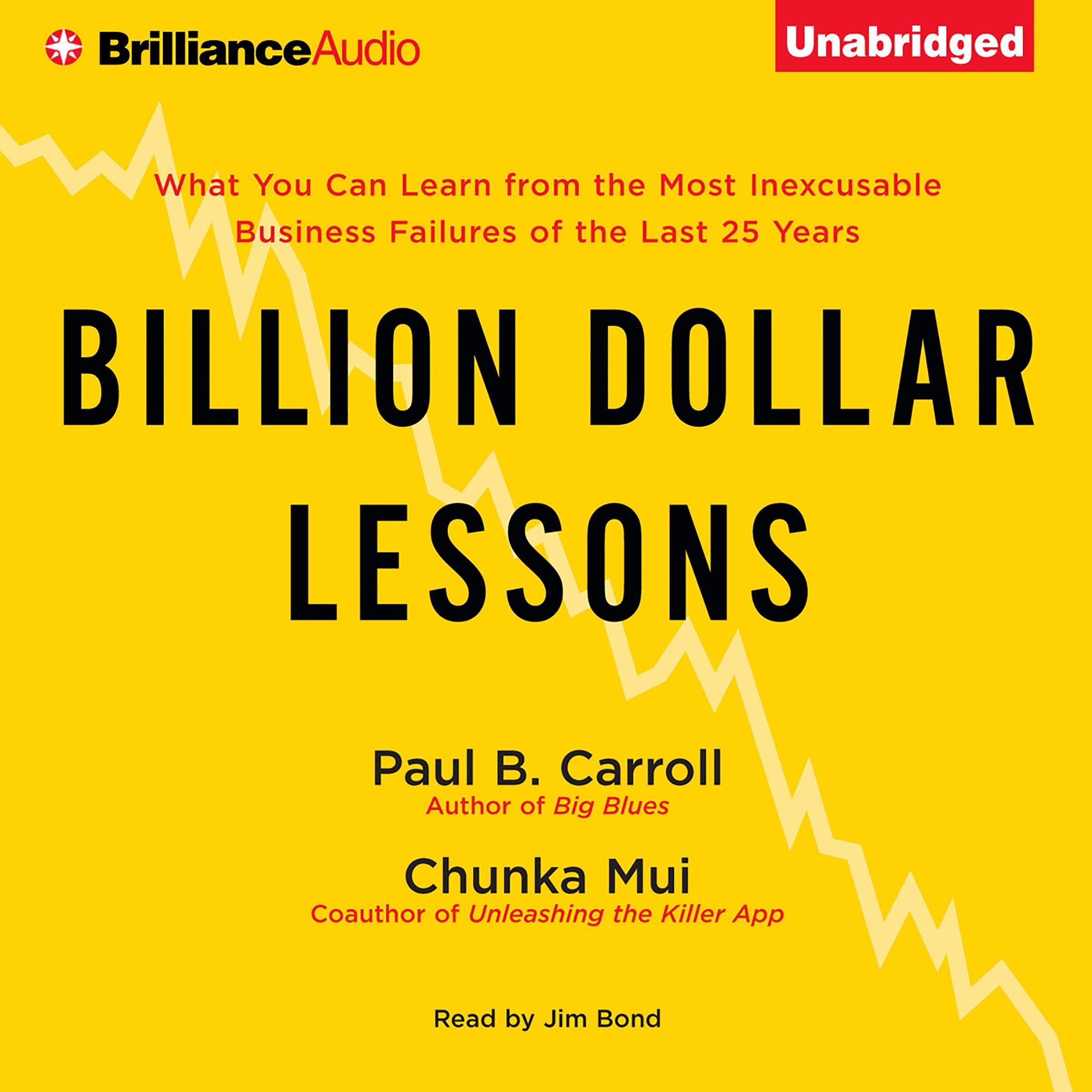 Billion Dollar Lessons