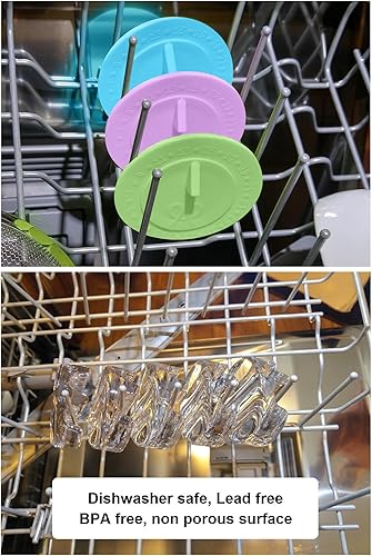 Miniatura 7 de Kit de enlatado. Kit completo de fermentación de bricolaje para frascos de albañil de boca ancha o frascos de decapado para 7 juegos. Pesas de