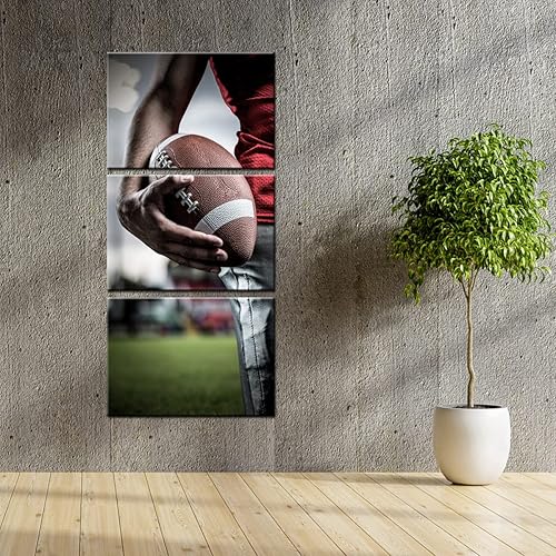 Miniatura 2 de gold mi Póster deportivo moderno de fútbol americano para sala de estar, decoración de pared de sala de estar, cuadro grande de rugby, decoración