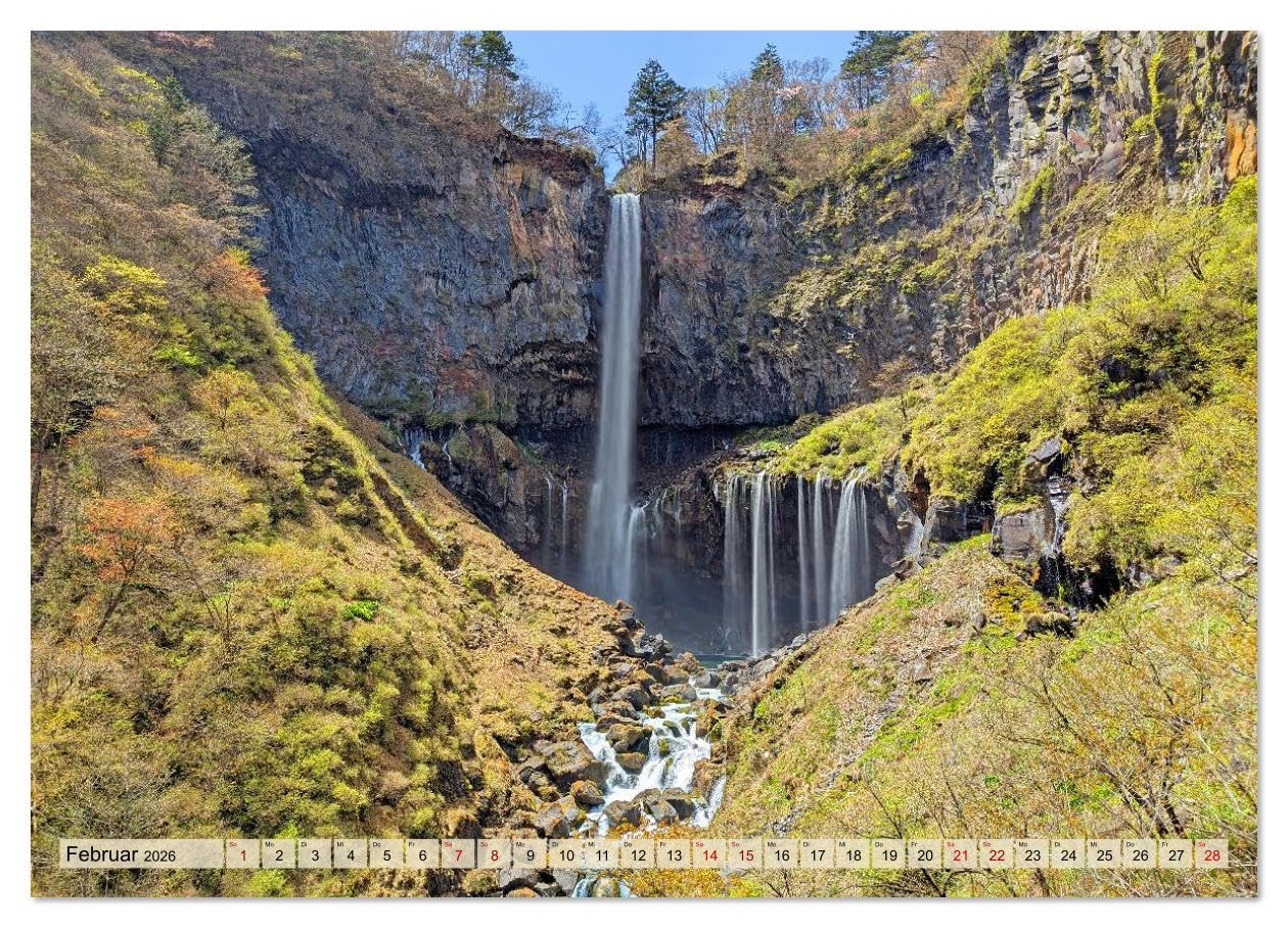 Japan entdecken Tokio, Osaka & mehr (hochwertiger Premium Wandkalender 2026 DIN A2 quer), Kunstdruck in Hochglanz: Ein visueller Streifzug durch Japans faszinierende Vielfalt. (CALVENDO Orte)