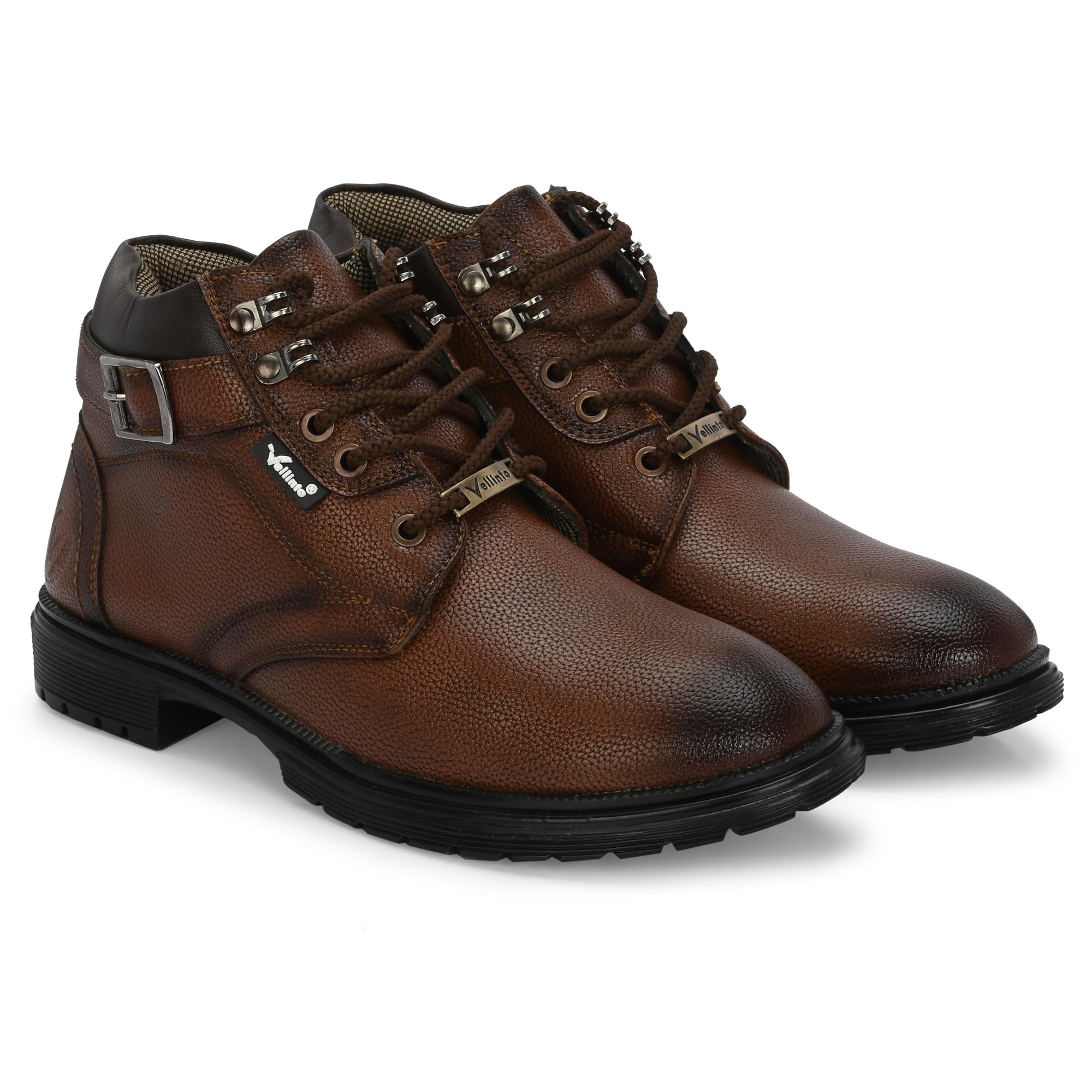 Vellinto PREDATOR Mens Casual Outdoor Synthetic Leather Boots (B0CT5T4LGH) Amazon Price History, Amazon Price Tracker