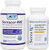 Serracor-NK (300) & Serra-RX 260،000 SU (120)- حزمة الأنسجة الندبية - إنزيم Serrapeptase البروتيني الجهازي المقاوم للأحماض