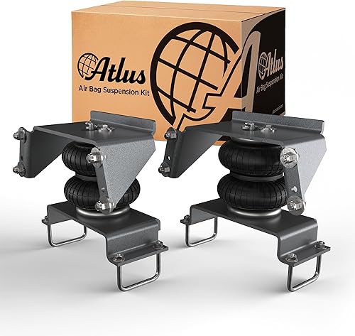 Atlus Engineered By Air Lift A5000 - Kit de suspensión de bolsa de aire para 94-01 Ram 1500, 94-02 Ram 25003500 2WD4WD, 80-96 F-100150, 99-04