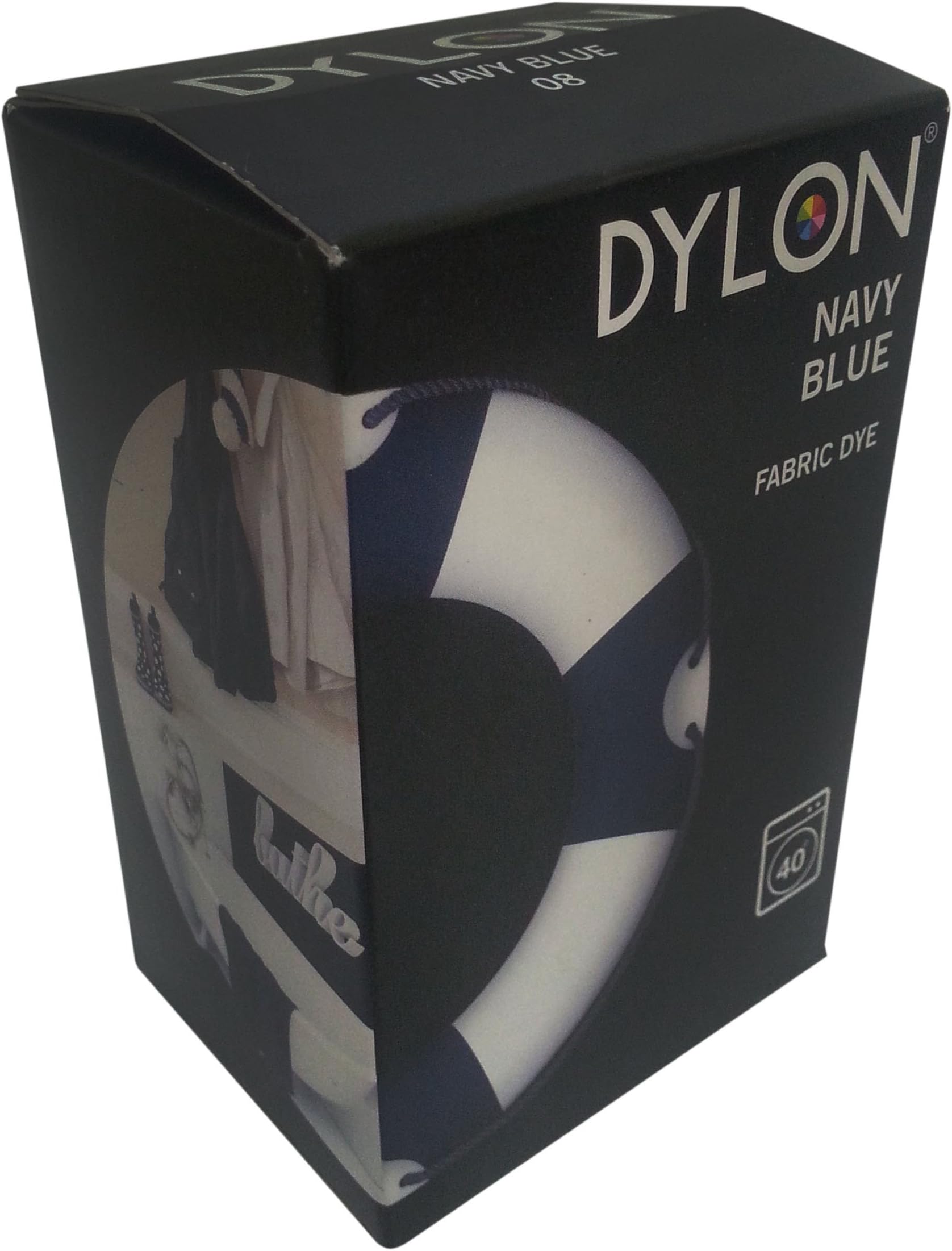 Fabric Dye DYE-MD-08 Dylon Machine Dye, Navy Blue