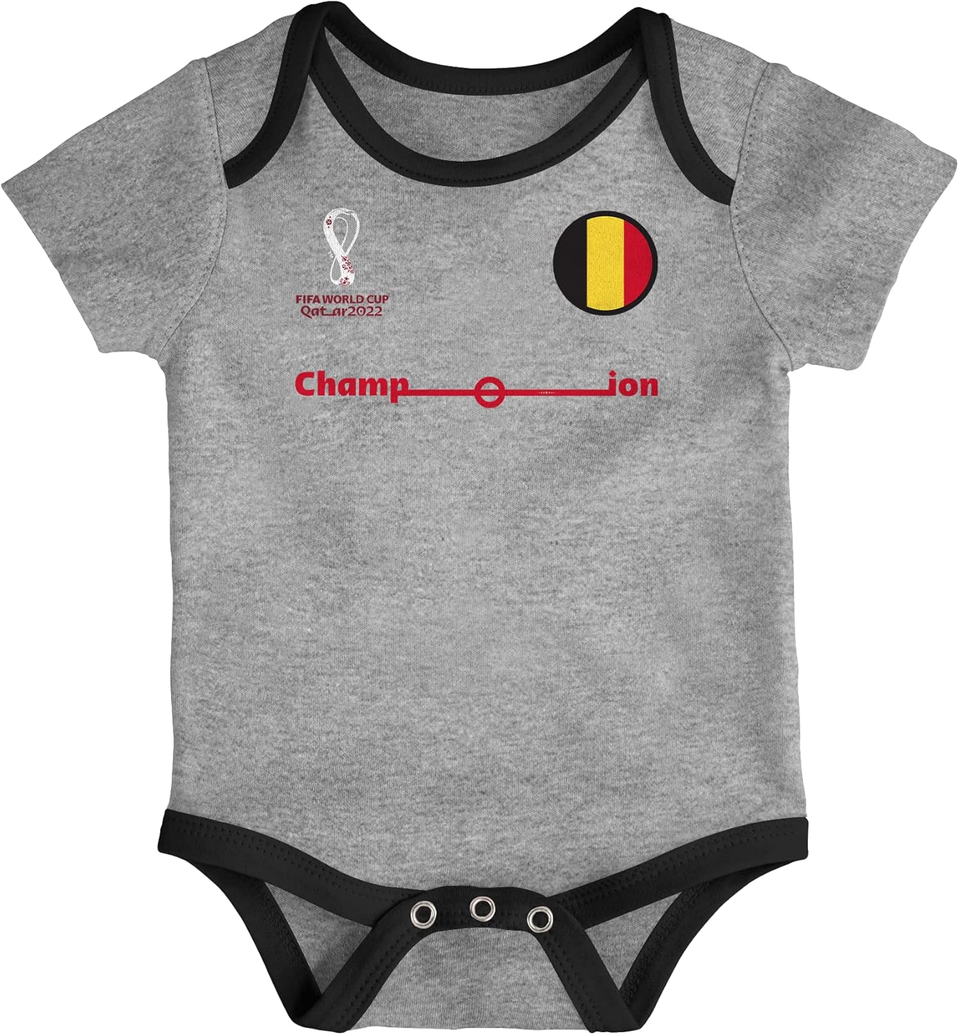 Outerstuff International Soccer Unisex Kids Fifa World Cup 3 Piece Onesie Set