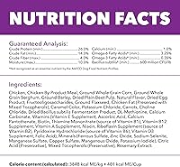 Vista 8 de IAMS Advanced Health Healthy Digestion Alimento seco para perros adultos con pollo real, bolsa de 13.5 libras