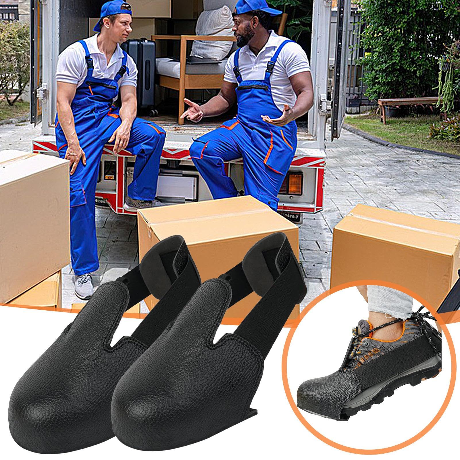 Puntas de acero para zapatos, 1 par de plantillas de punta compuesta a prueba de golpes | Protección para el trabajo y el ocio - Accesorios para zapatos - Ideal para familias y seres