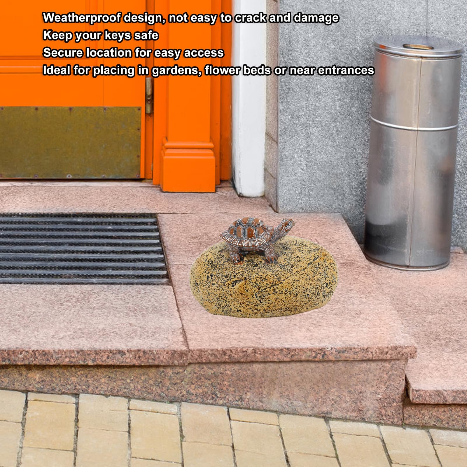 Prograde 3-Pack Hide A Key Fake Rock – Realistic Secret Stash Box For Spare Keys & Small Objects, Outdoor Garden & Yard