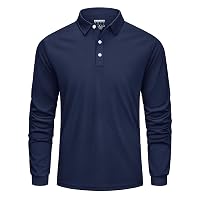 KEFITEVD Cavva T-Shirt Sportiva Uomo Polo Rapida Asciugatura Uomo